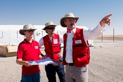 The Canadian Red Cross takes measures to aid the displaced in Syria